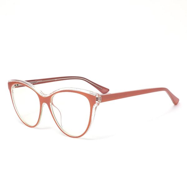 Gmei Women s Full Rim TR 90 Titanium Cat Eye Frame Eyeglasses 2039 on Sale - Image 3