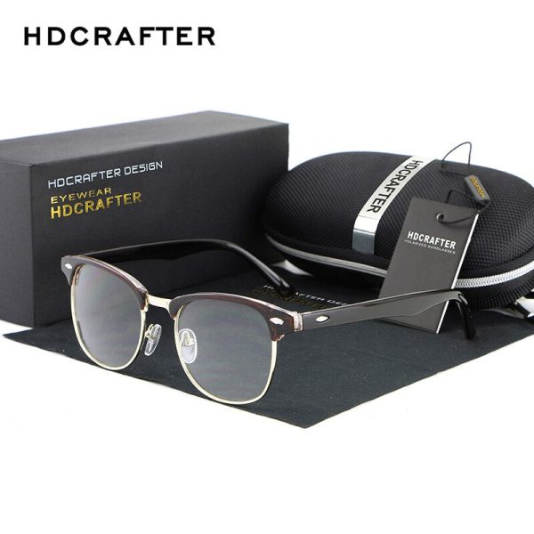 Hdcrafter Unisex Full Rim Round Acetate Frame Eyeglasses L8056 Cheap - Image 4