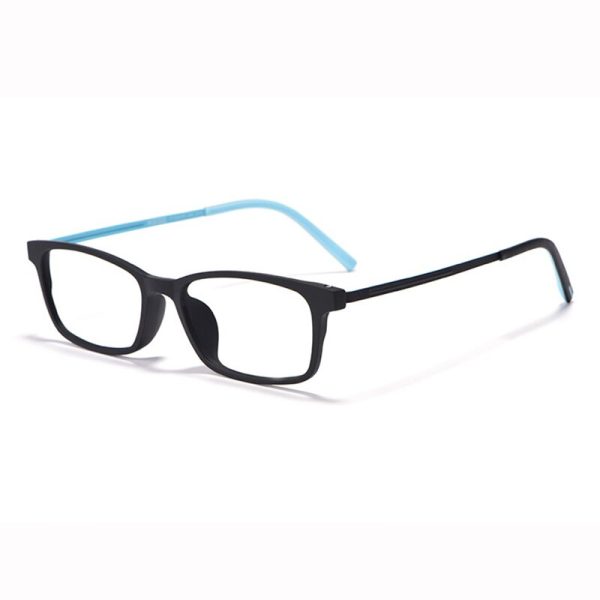 Hotony Unisex Full Rim Square Titanium Frame Eyeglasses 8802 Online Sale - Image 4