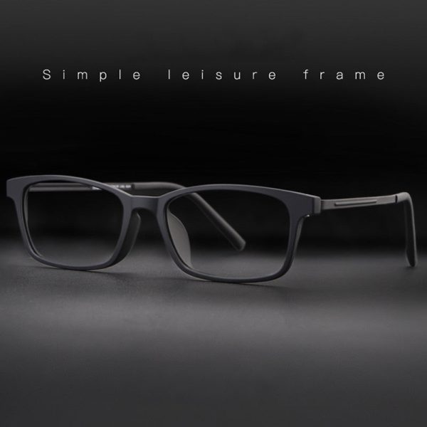 Hotony Unisex Full Rim Square Titanium Frame Eyeglasses 8802 Online Sale - Image 2