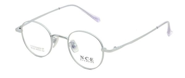 Bclear Unisex Eyeglasses Titanium Round Full Rim Sc88303 For Sale - Image 4