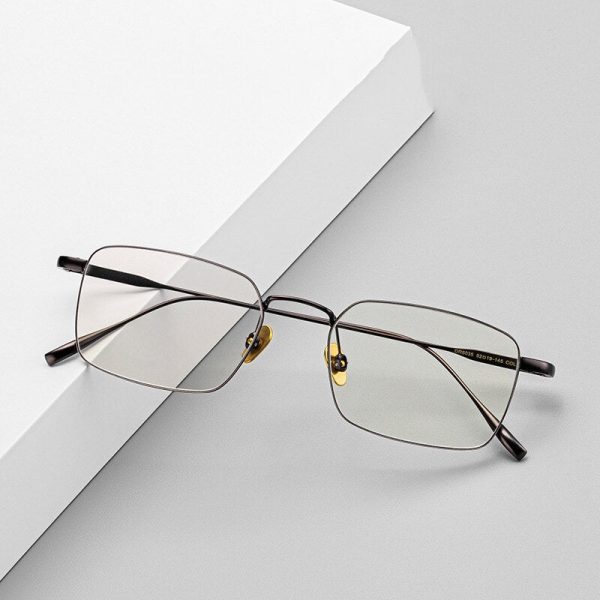 Yimaruili Men s Full Rim Titanium Alloy Frame Eyeglasses SC10T Online Hot Sale
