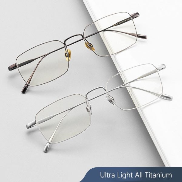 Yimaruili Men s Full Rim Titanium Alloy Frame Eyeglasses SC10T Online Hot Sale - Image 2