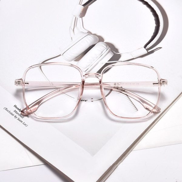 Yimaruili Unisex Full Rim Acetate Polygon Frame Eyeglasses D147 For Discount - Image 3