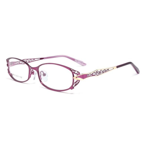 Hotochki Women s Full Rim Alloy Frame Reading Glasses 99003-8982 For Sale - Image 4