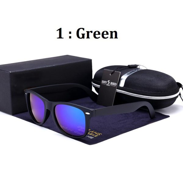 Hdcrafter Unisex Full Rim Square Acetate Frame Polarized Sunglasses 2140 Online - Image 4
