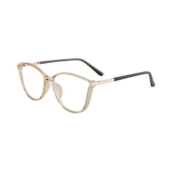Hotony Women s Full Rim TR 90 Resin Cat Eye Frame Eyeglasses 7041 Online Sale - Image 3