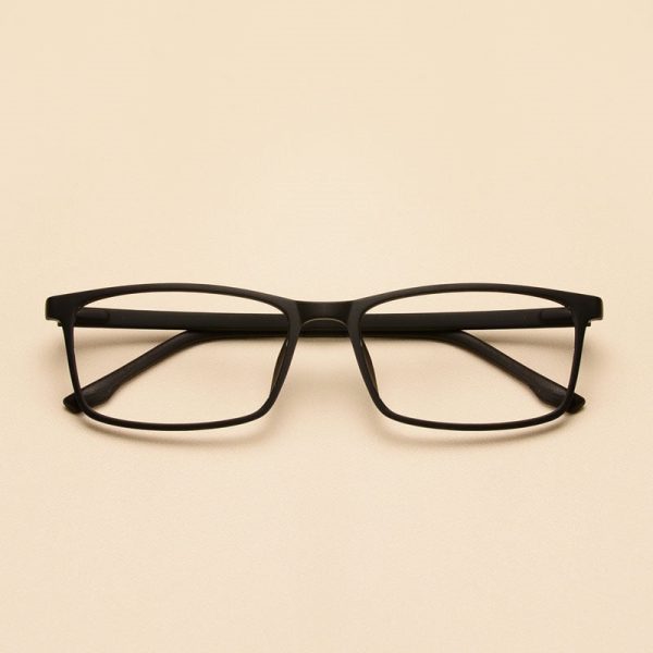 Yimaruili Unisex Full Rim Imitation Wood Grain Resin Frame Eyeglasses 98056 Sale - Image 4