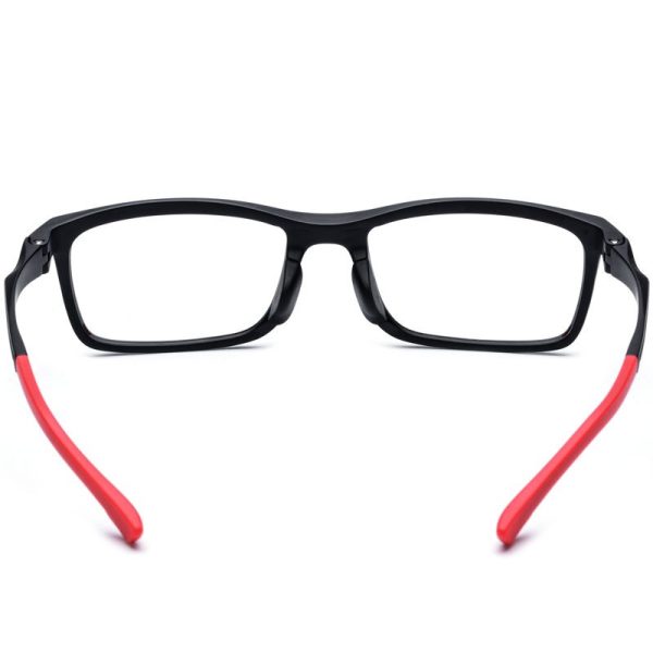 Hdcrafter Men s Full Rim TR 90 Titanium Rectangle Frame Sports Photochromic Custom Lens Eyeglasses 17209 For Discount - Image 4
