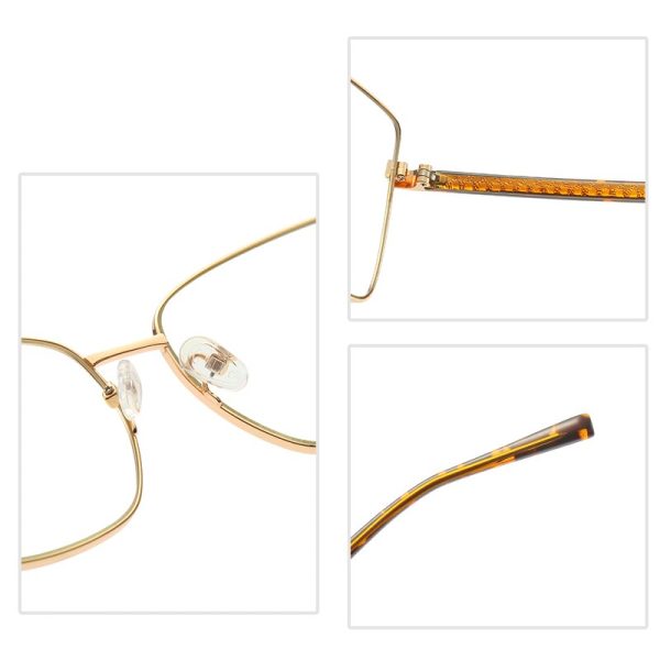 Hotochki Women s Full Rim Cat Eye Alloy Frame Eyeglasses 3003 For Cheap - Image 2