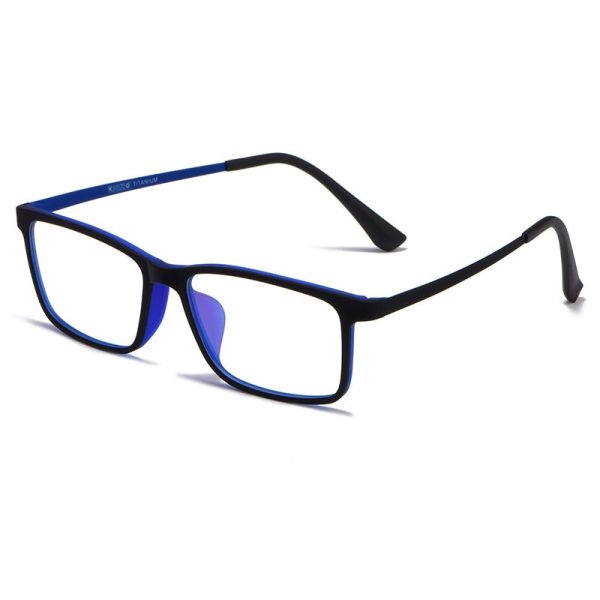 Yimaruili Men s Full Rim Resin Titanium Frame Eyeglasses HR8085 Sale