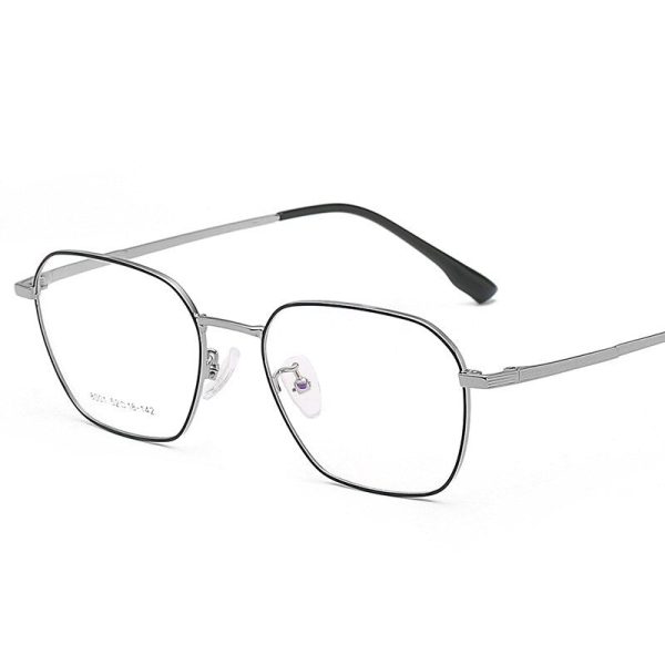 Hotony Unisex Full Rim Square Alloy Frame Eyeglasses 8001 For Cheap - Image 2