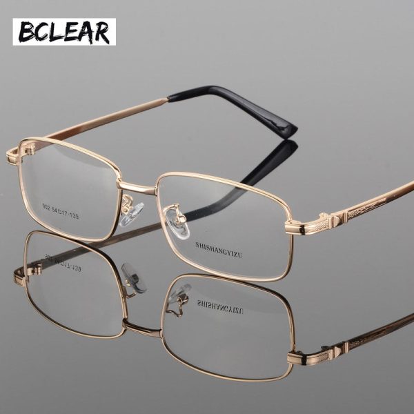 Bclear Men s Eyeglasses Thick Gold Plating Men s Full Frame S902 Online Hot Sale