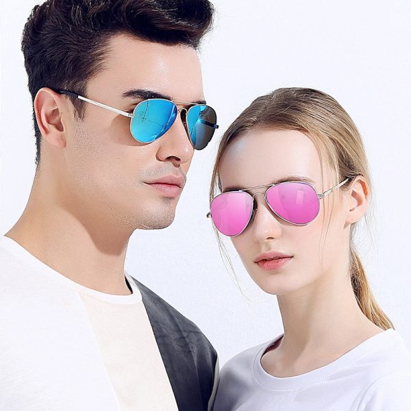 Aidien Unisex Full Rim Alloy Round Myopic Reading Glasses Sunglasses  6606 Online - Image 2