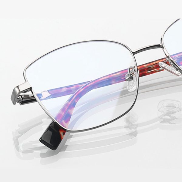 Hotochki Unisex Full Rim Square Alloy Frame Eyeglasses 3010 Cheap - Image 3