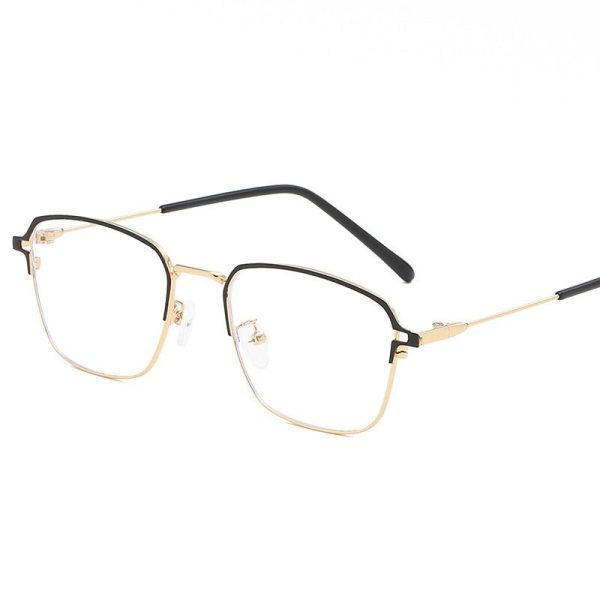 Hotony Unisex Full Rim  Square Alloy Frame Eyeglasses 5006 For Sale - Image 2