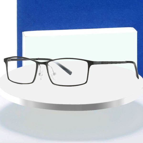 Hotochki Unisex Full Rim Alloy Frame Square Eyeglasses 6300 Fashion - Image 2