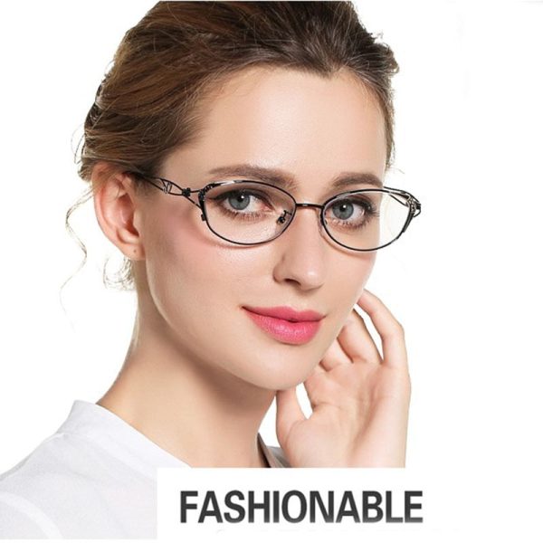 Bclear Women s Reading Eyelasses Anti-Blue Ray Lenses From +0.25 To +4.00 Cheap - Image 5