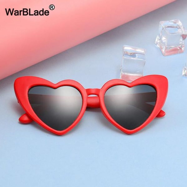 Warblade Children Sunglasses Kids Polarized Love Heart Boys Girls For Discount