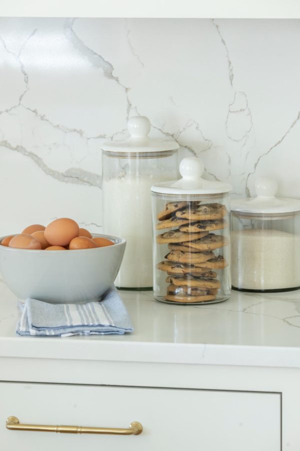 Glass Canisters With White Lids Supply - Image 3