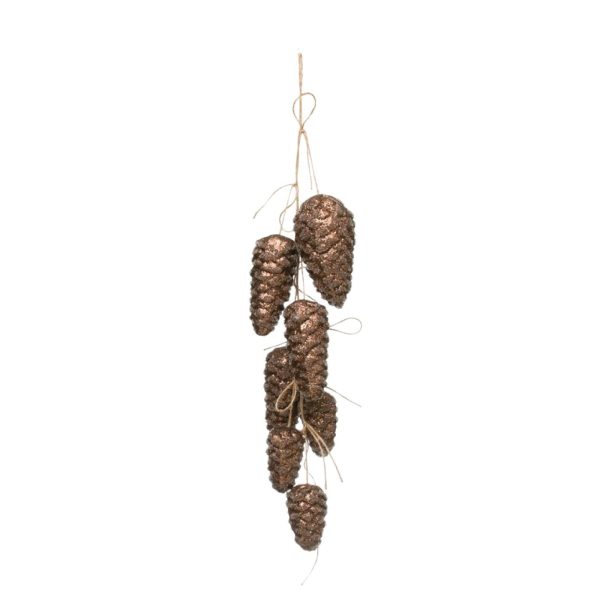 Glitter Pinecone Cluster on Sale