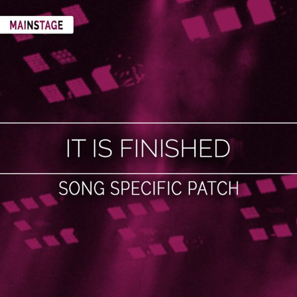 It Is Finished Song Specific Patch Sale
