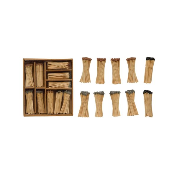Colored Dipped Match Set Supply