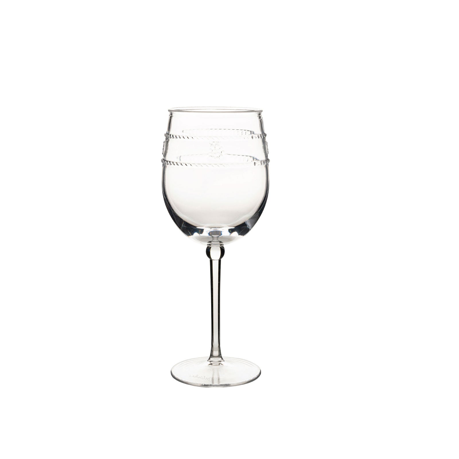 Juliska Isabella Acrylic Wine Glass Cheap