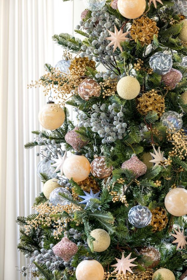 Pink Sparkle Sphere Ornament Online Sale - Image 2