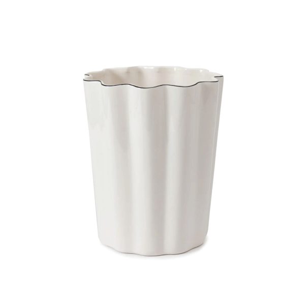 French Border Wastebasket For Sale