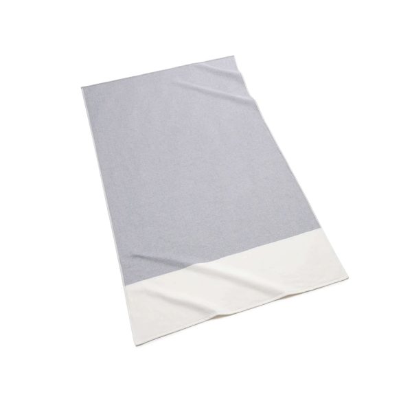 Wilson Block Beach Towel in Denim Hot on Sale