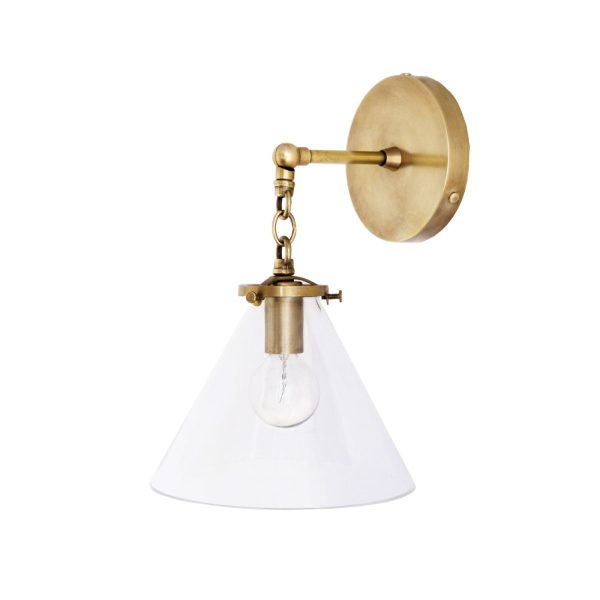 Ina Sconce in Brass Hot on Sale