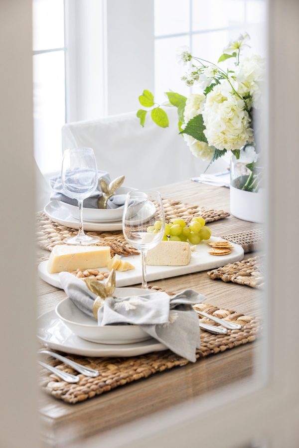 Cane Wrapped Marble Cheese Board Online now - Image 3