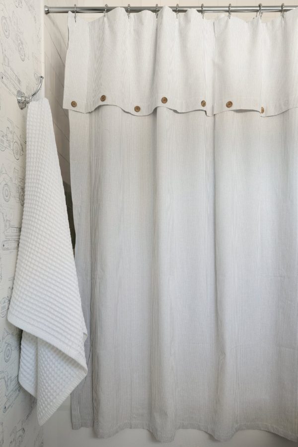 Oliver Striped Shower Curtain Fashion - Image 4