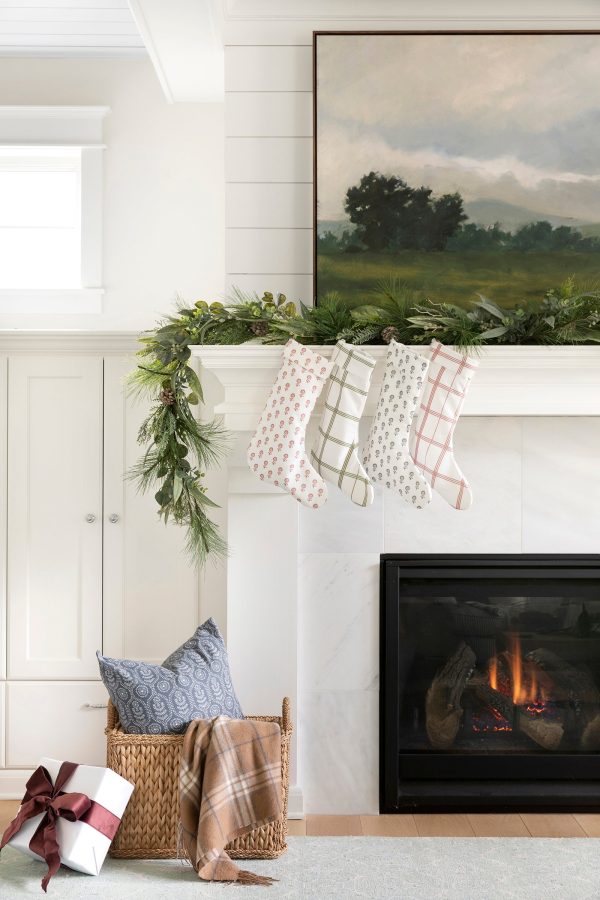 Linden Plaid Stocking in Rose For Cheap - Image 2