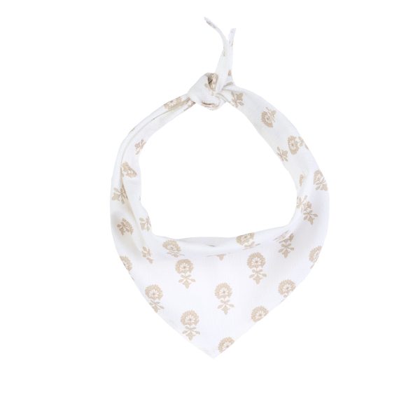 Lyla Natural Dog Bandana Online now