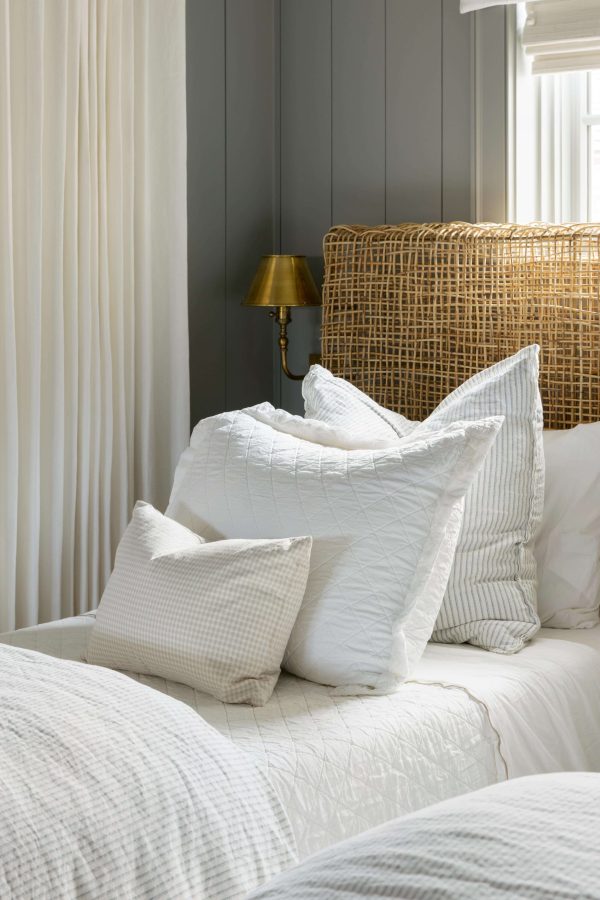 Diamond Stitch Coverlet in White Cheap - Image 3
