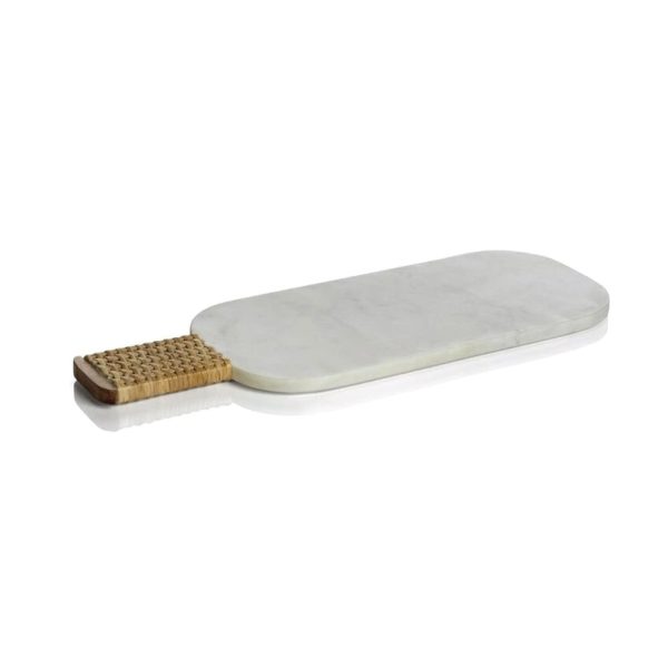 Cane Wrapped Marble Cheese Board Online now
