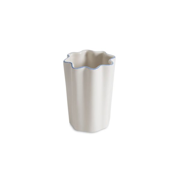 French Border Bathroom Tumbler in Light Blue For Discount