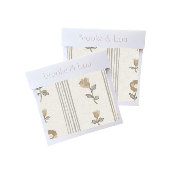 Ruthie Stripe Fabric in Natural Online Sale - Image 4